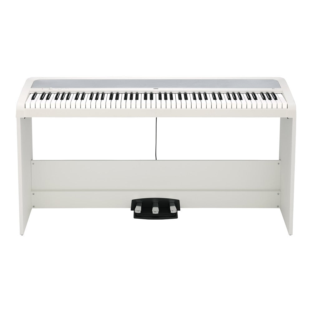 KORG B2SP-WH Pianoforte digitale a 88 tasti con supporto e pedali