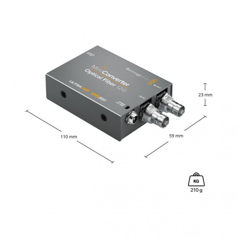 Blackmagic Design Mini Converter - Optical Fiber 12G