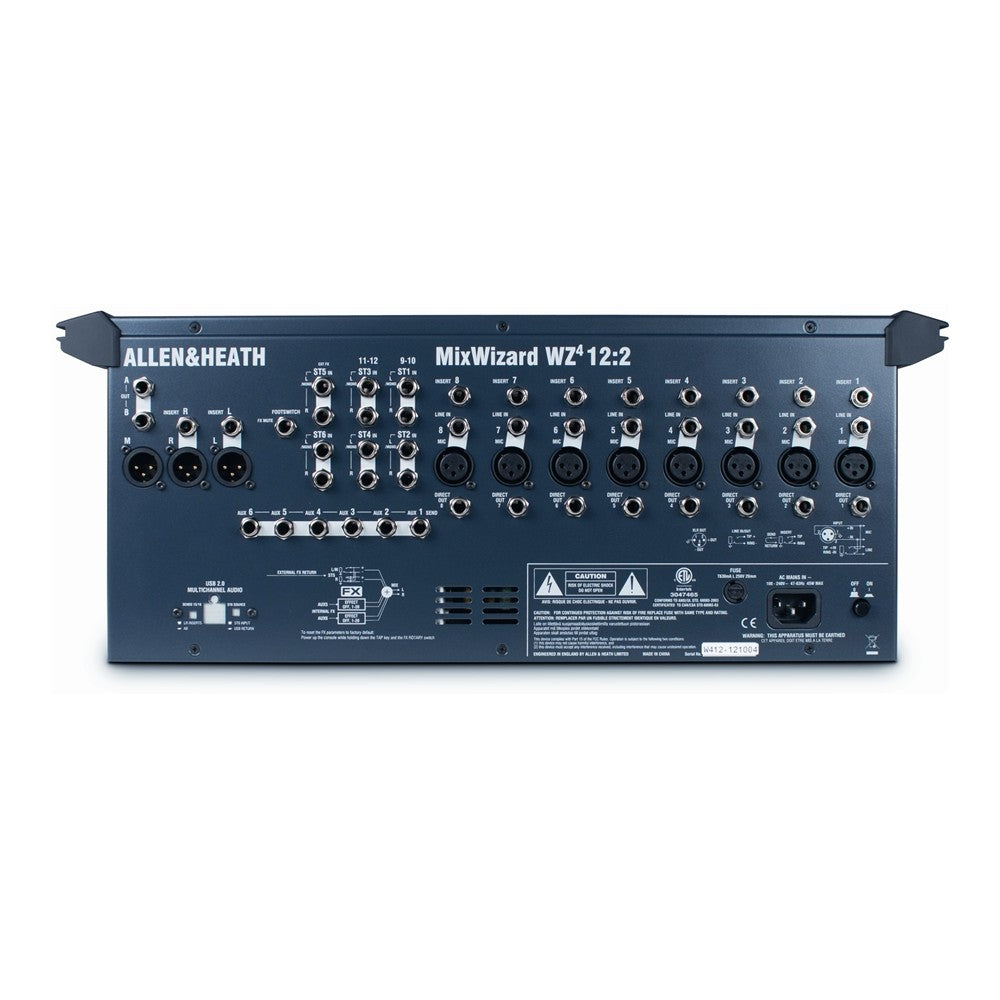 ALLEN & HEATH MIXWIZARD4 12-2 DX Mixer a 12 canali