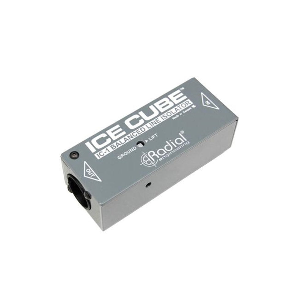 Radial IceCubeâ¢ IC-1 Isolatore di Linea Bilanciato e Hum Eliminator