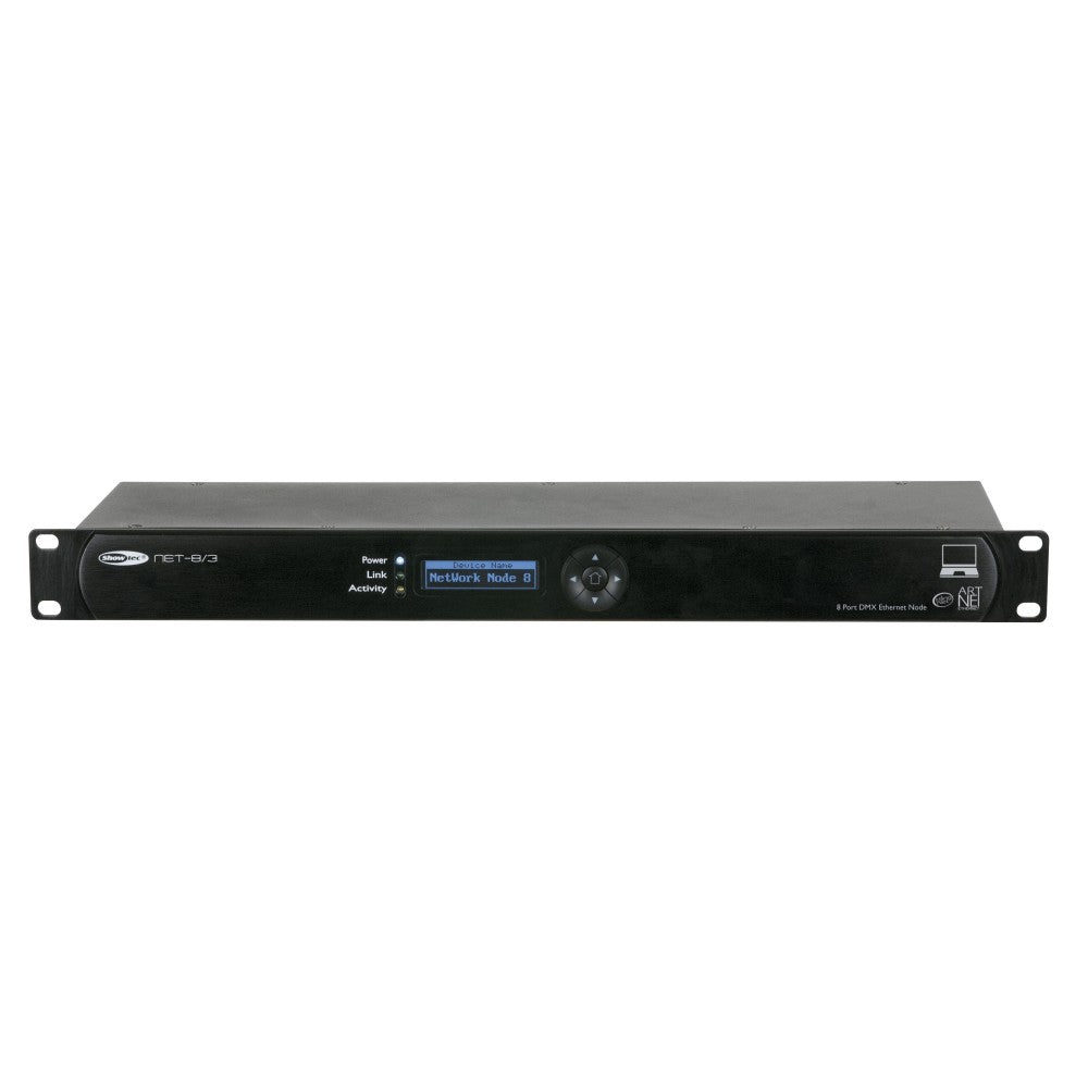 Showtec NET-8/3 8 canali nodo Artnet/Klingnet, XLR a 3poli