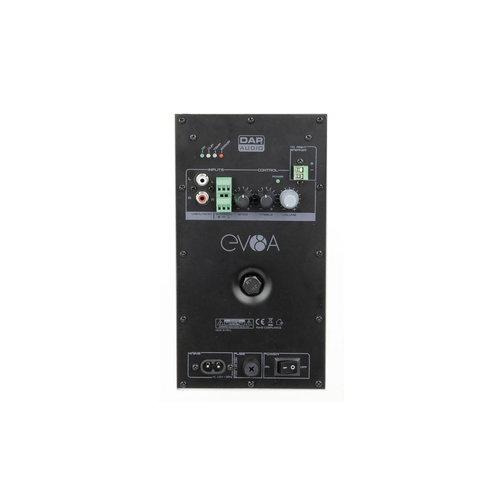 DAP-Audio EVO 8A Active Speaker Set, 80W Black