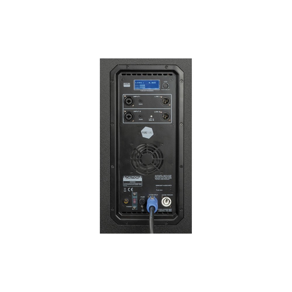 DAP-Audio Pure-18AS Subwoofer activo de 18" con DSP