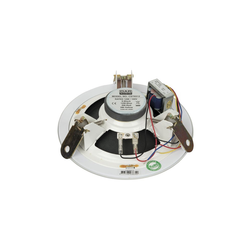DAP-Audio CST6512 Altoparlante da soffitto da 12W da soffitto
