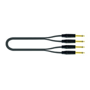 QUIK LOK JUST KEY 3 Cavo da 2 Jack Mono a 2 Jack Mono da 3m