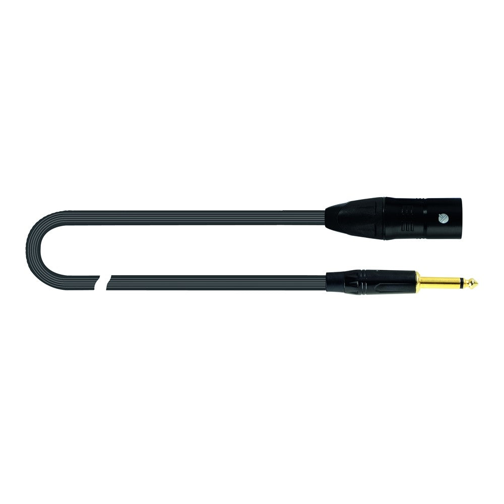 QUIK LOK JUST MJM 10 Cavo da XLR M a Jack Mono da 10m