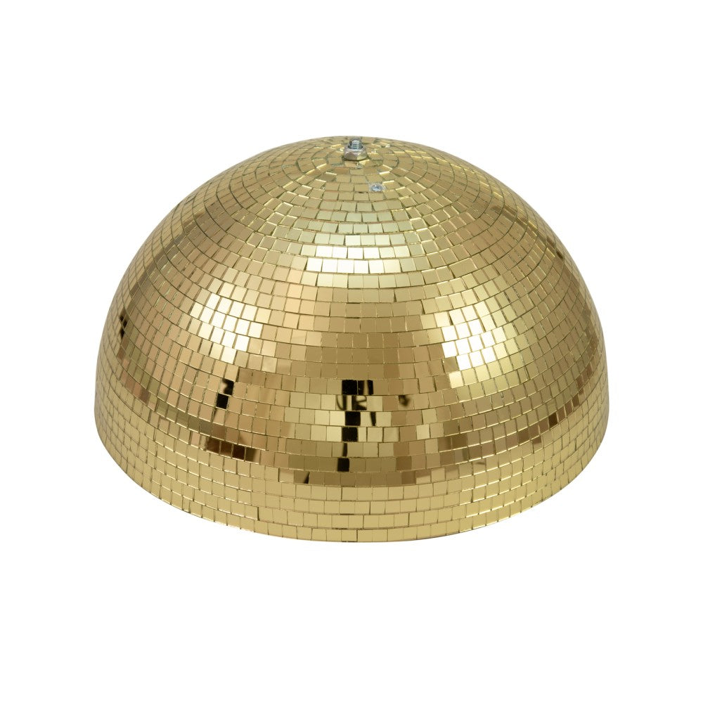 EUROLITE specchio semi-sferico da 50cm, oro, motorizzato