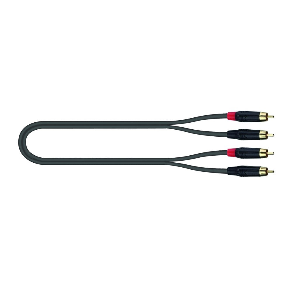 QUIK LOK JUST 4RCA 2 Cavo da 2 RCA a 2 RCA da 2m