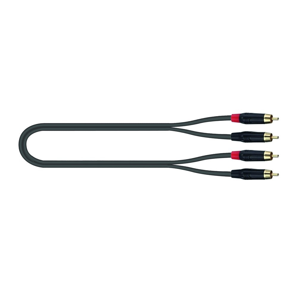 QUIK LOK JUST 4RCA 3 Cavo da 2 RCA a 2 RCA da 3m