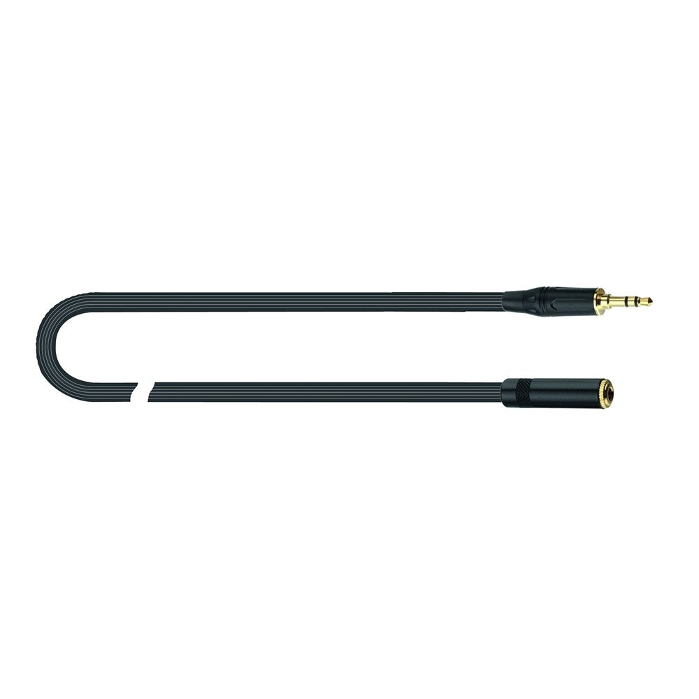 QUIK LOK JUST J35J35F 5 Cavo serie JUST da Jack 3,5" Stereo a Jack 3,5" Stereo Femmina da 5m