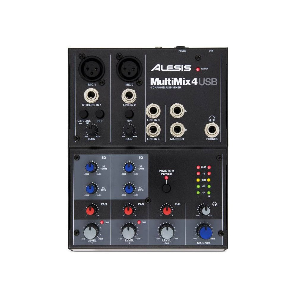 ALESIS MULTIMIX 4 USB Mixer a 4 canali