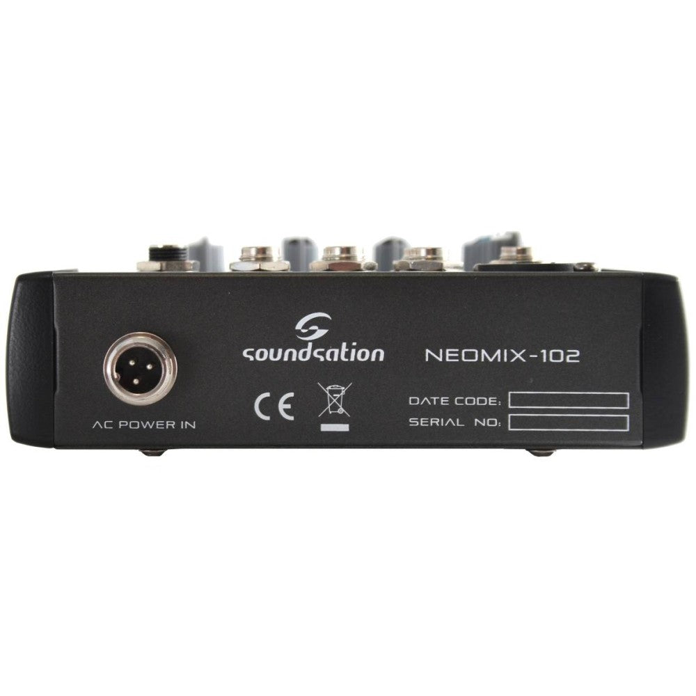 SOUNDSATION NEOMIX-102 Mixer a 3 canali