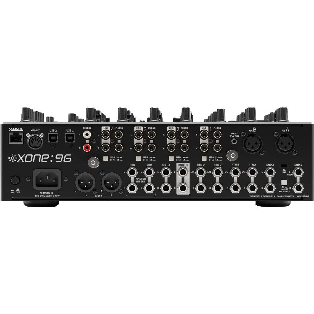 ALLEN & HEATH XONE:96 Mezclador DJ con doble interfaz de audio USB