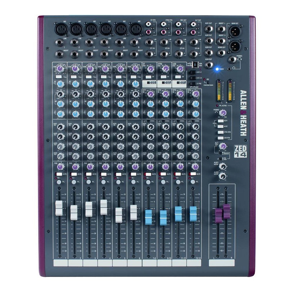ALLEN & HEATH ZED 14 Mixer desktop