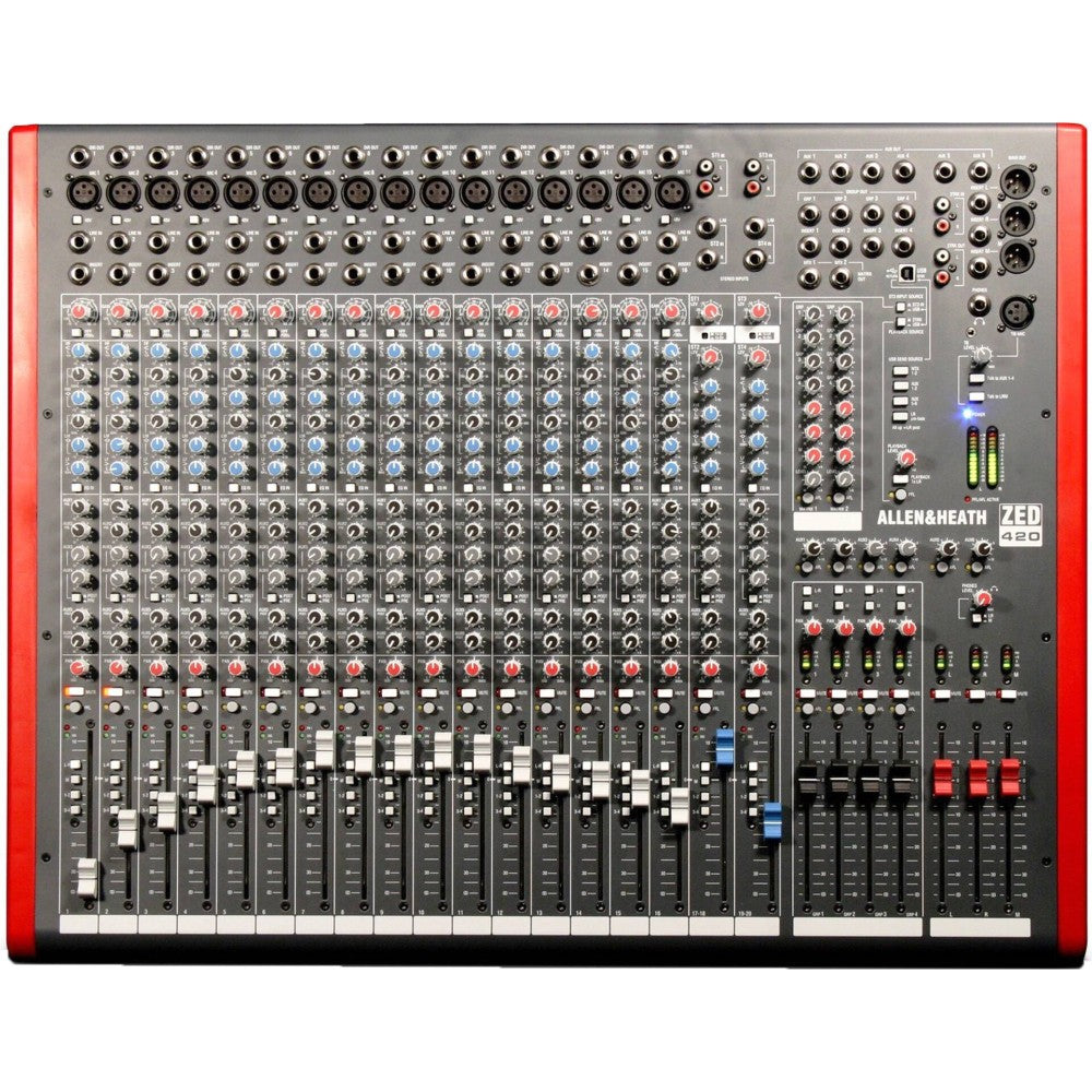 ALLEN & HEATH ZED 420 Mixer desktop a 20 canali
