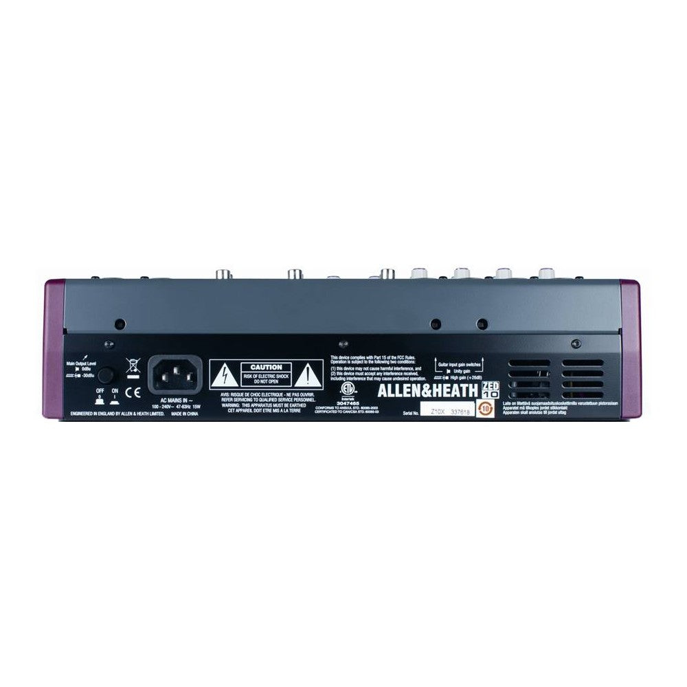 ALLEN & HEATH ZED 10 10-Channel Mixer