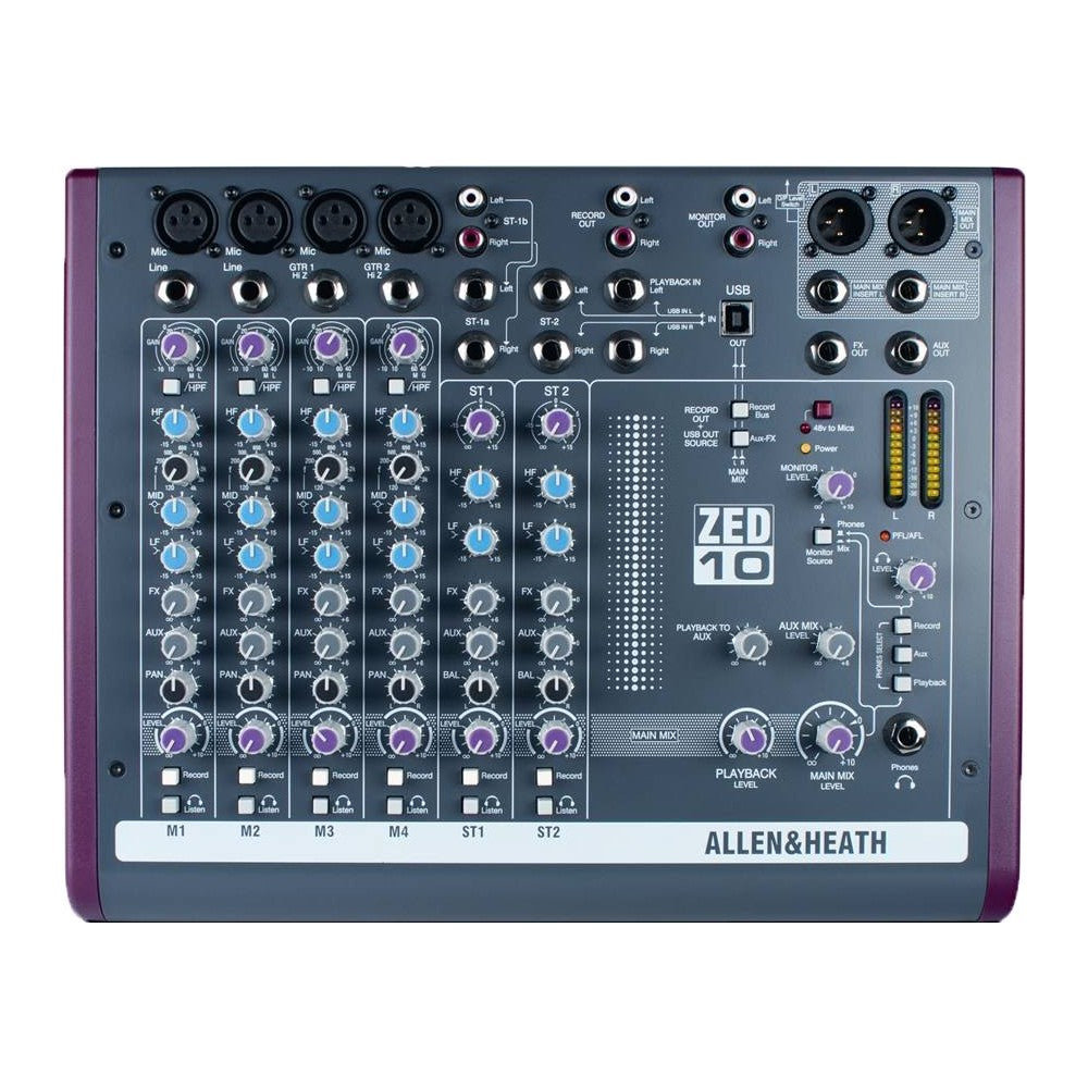 ALLEN & HEATH ZED 10 Mixer a 10 canali
