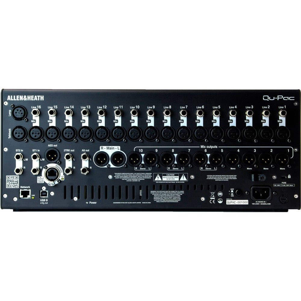 ALLEN & HEATH QU-PAC 38-Channel Digital Mixer
