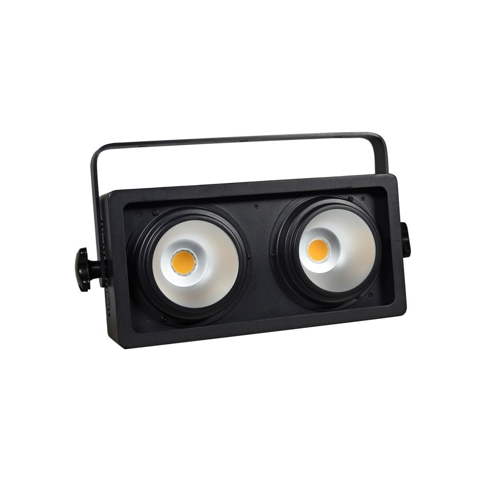 EUROLITE Audience Blinder 2x100W Accecatore LED COB Bianco caldo