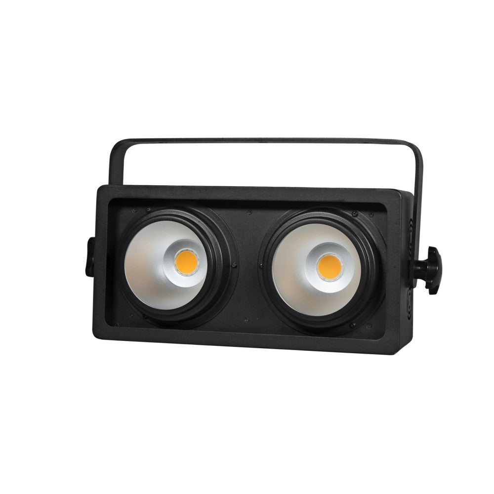 EUROLITE Audience Blinder 2x100W Accecatore LED COB Bianco caldo