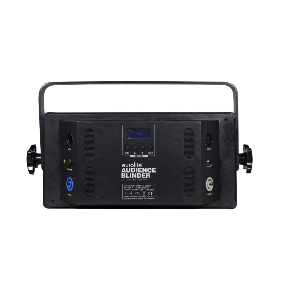 EUROLITE Audience Blinder 2x100W Accecatore LED COB Bianco caldo