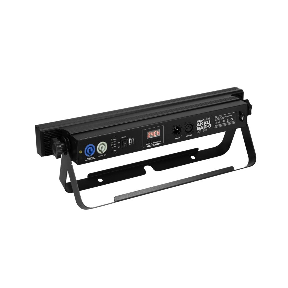 EUROLITE AKKU Bar-6 QCL Battery-powered LED bar