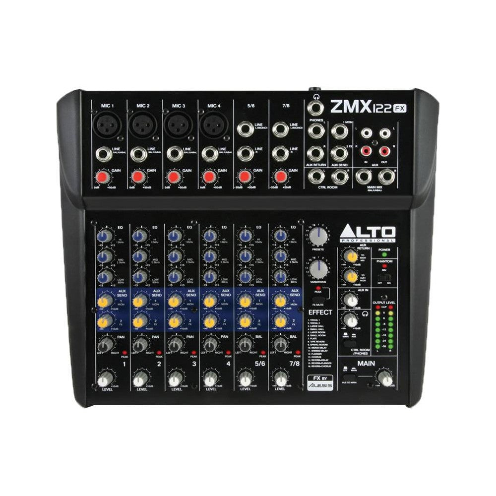 ALTO PROFESSIONAL ZEPHYR ZMX122FX Mixer passivo a 6 canali