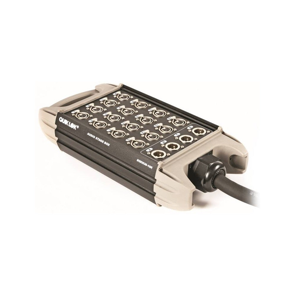 QUIK LOK BOX/638-30K Stage box a 16 in e 4 out da 30m