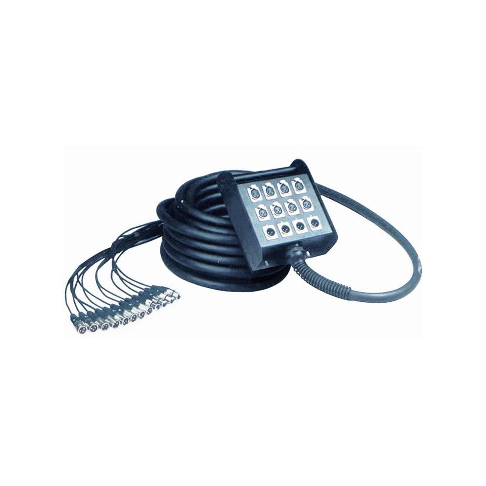 QUIK LOK BOX/604-10K Stage box 8 in e 4 out da 10m