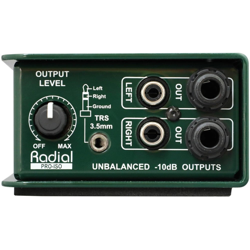 RADIAL ENGINEERING PROISO +4dB to -10dB Converter and Isolator
