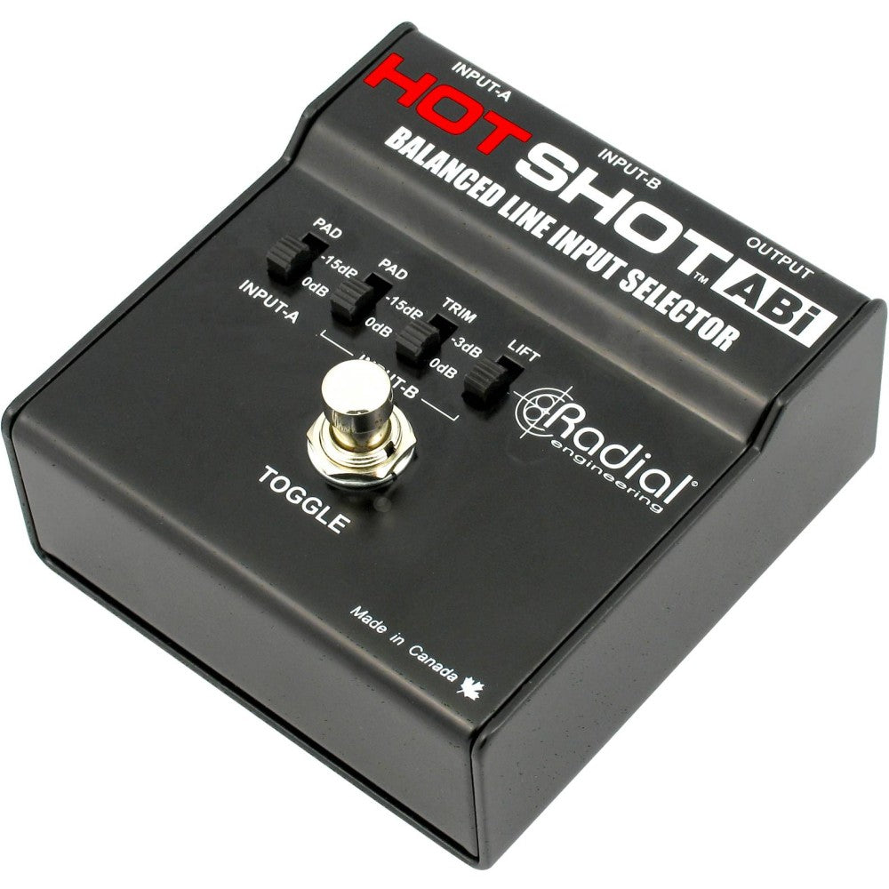 RADIAL ENGINEERING HOT SHOT ABI Balanced Signal Selector