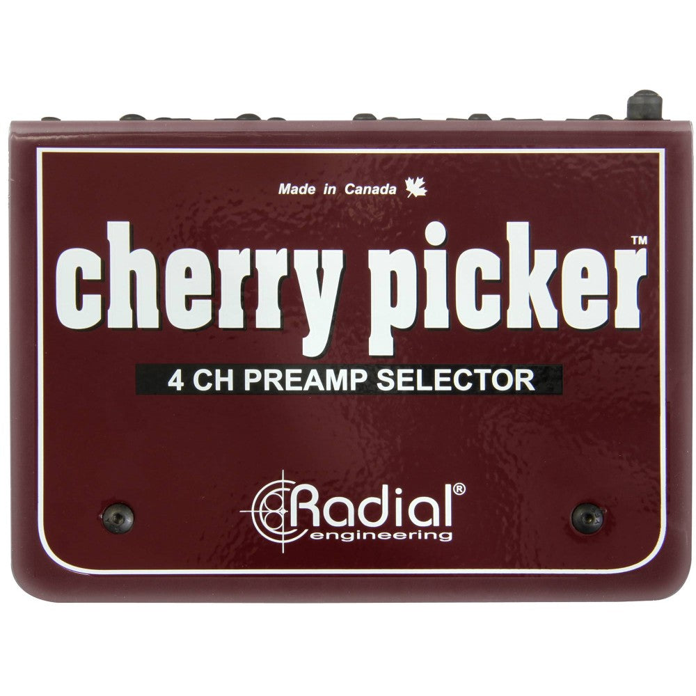 RADIAL ENGINEERING CHERRY PICKER Selettore di preamplificatore a 4 canali