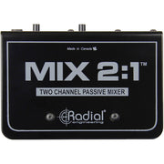 RADIAL ENGINEERING MIX 2:1 Sommatore audio a Due Canali