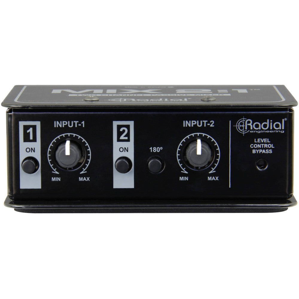 RADIAL ENGINEERING MIX 2:1 Two-Channel Audio Summing Mixer