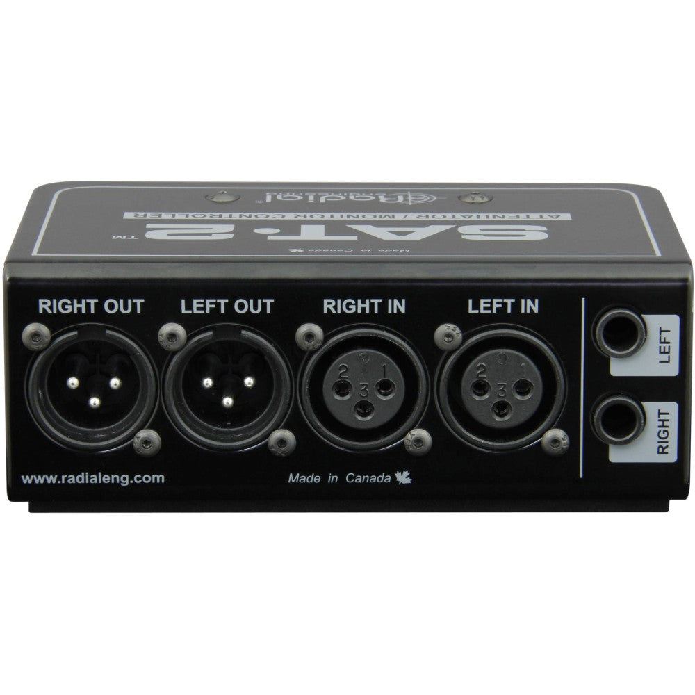 RADIAL ENGINEERING SAT-2 Stereo Audio Attenuator e Monitor Controller