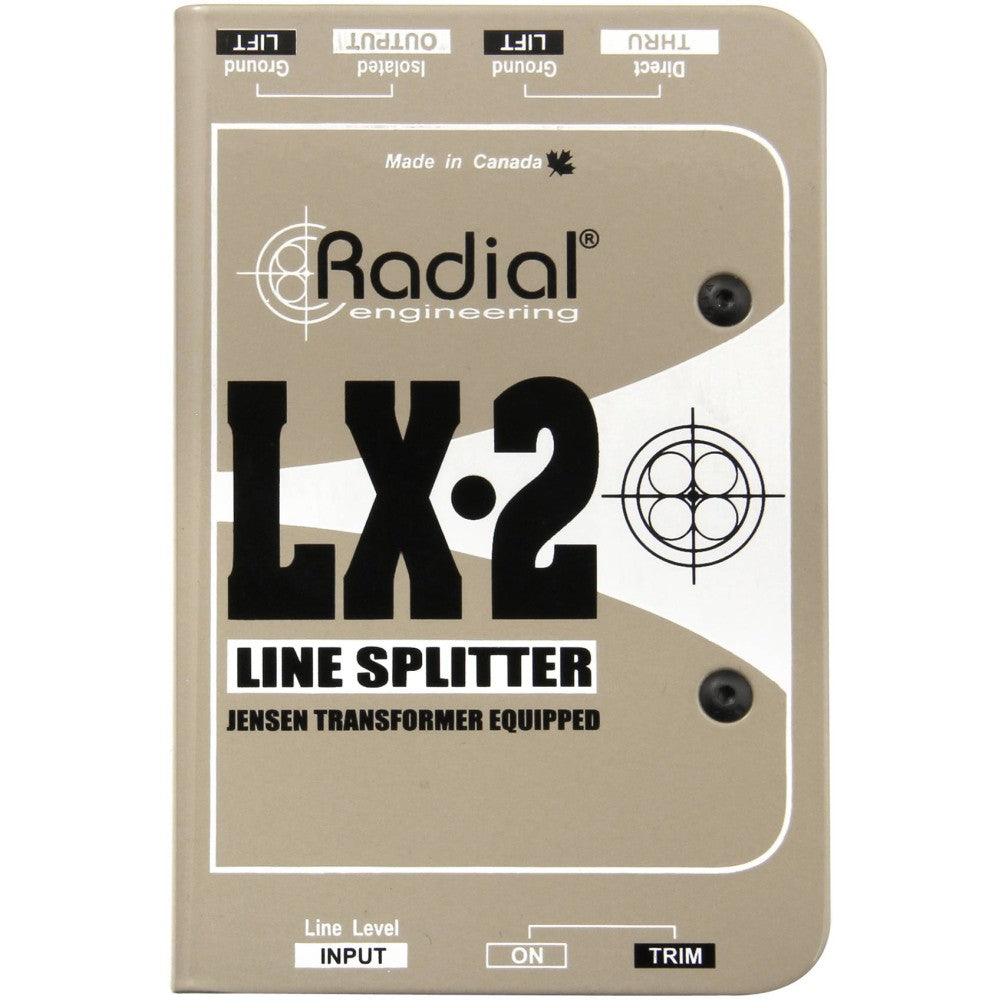 RADIAL ENGINEERING LX-2 Attenuatore e splitter di linea passivo