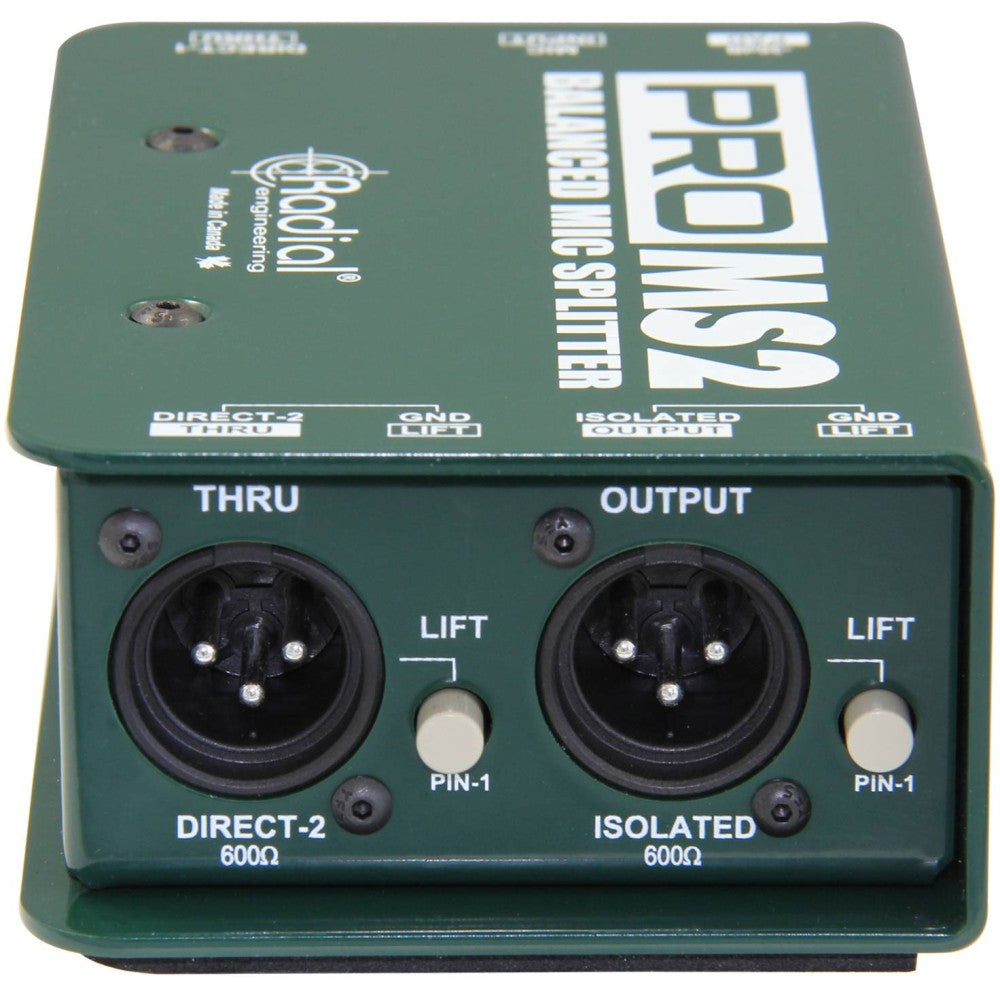 RADIAL ENGINEERING PROMS2 Divisor de micrófono pasivo