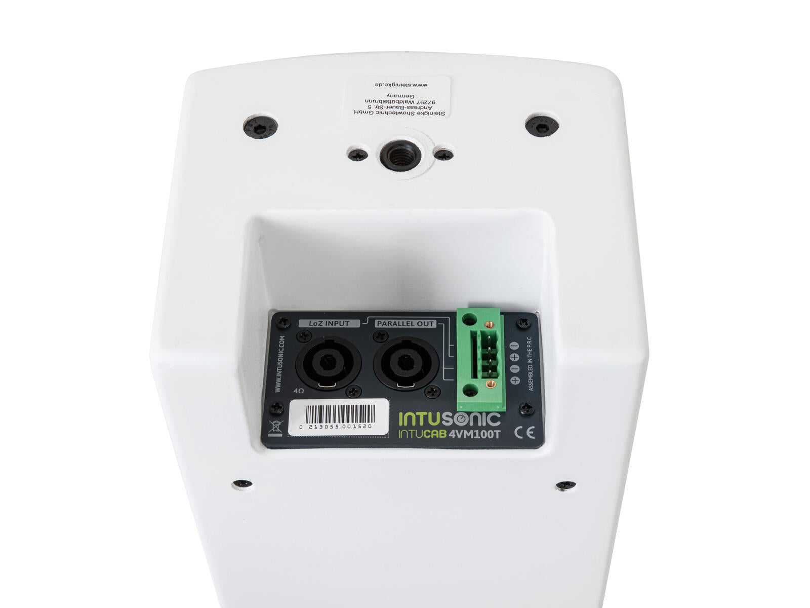 INTUSONIC 4VM100T Diffusore a Colonna Full Range 2 vie bianco