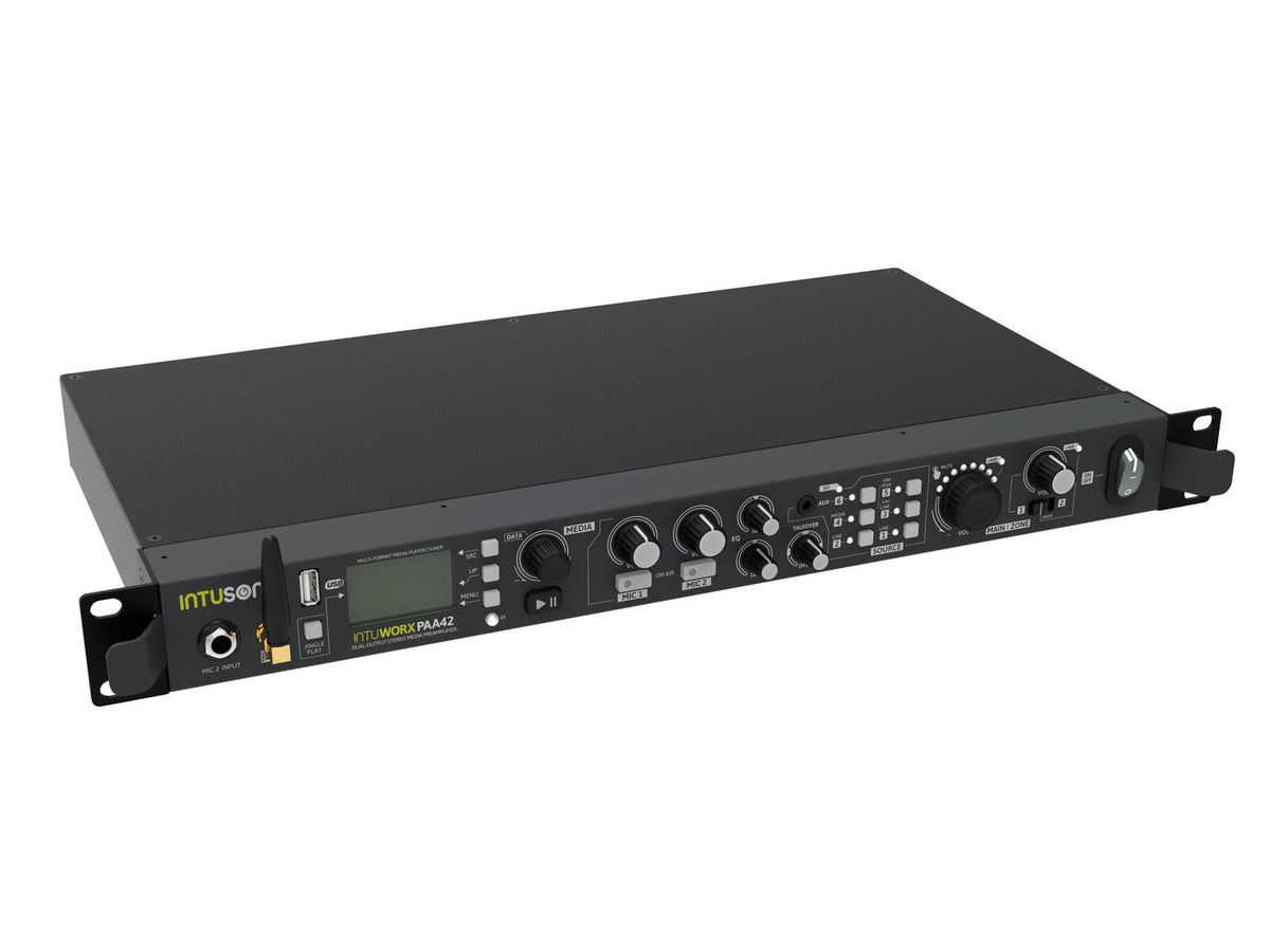 INTUSONIC PAA42+ Preamplificatore Media Stereo Dual Output