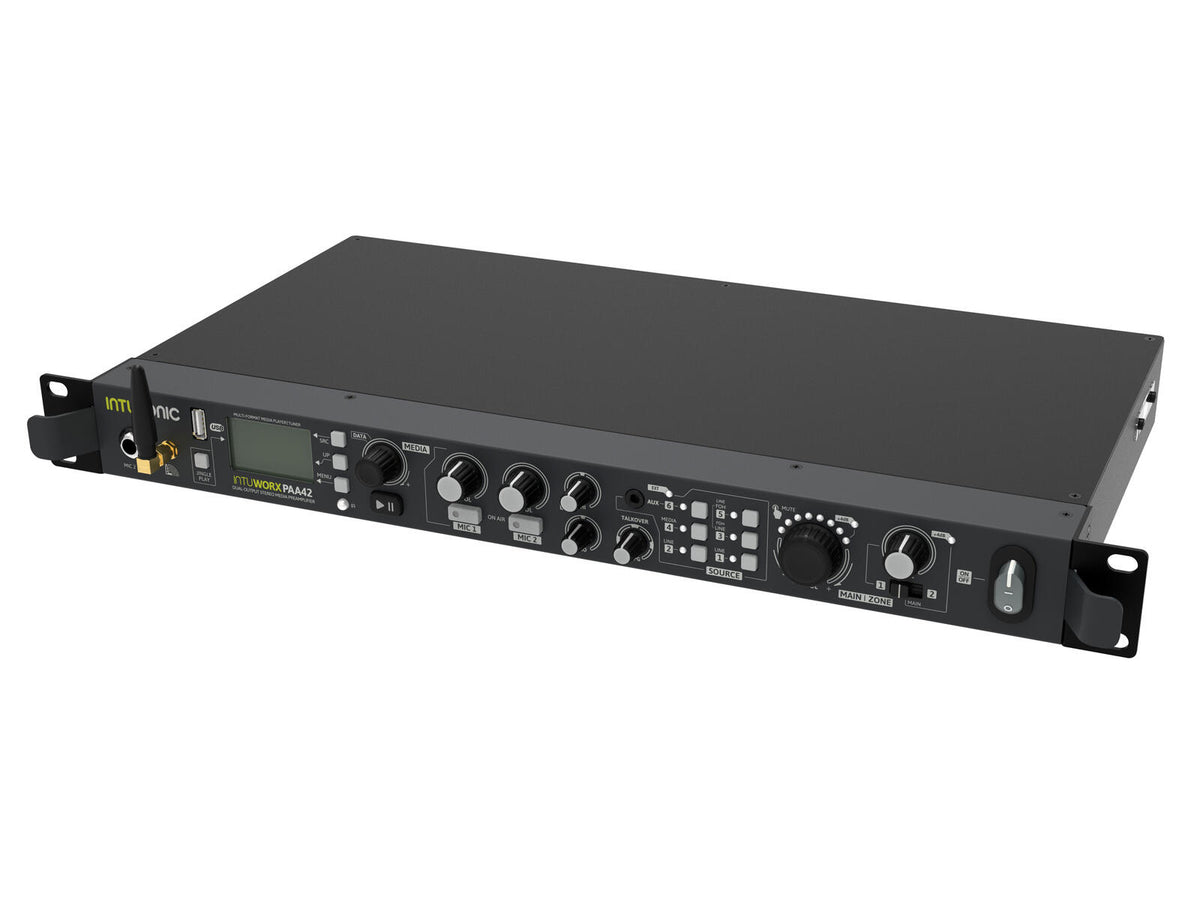 INTUSONIC PAA42+ Preamplificatore Media Stereo Dual Output