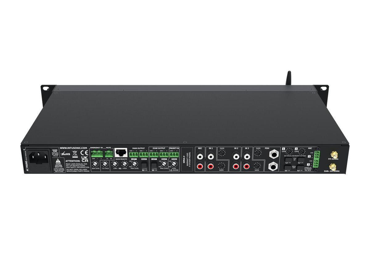 INTUSONIC PAA42+ Preamplificatore Media Stereo Dual Output