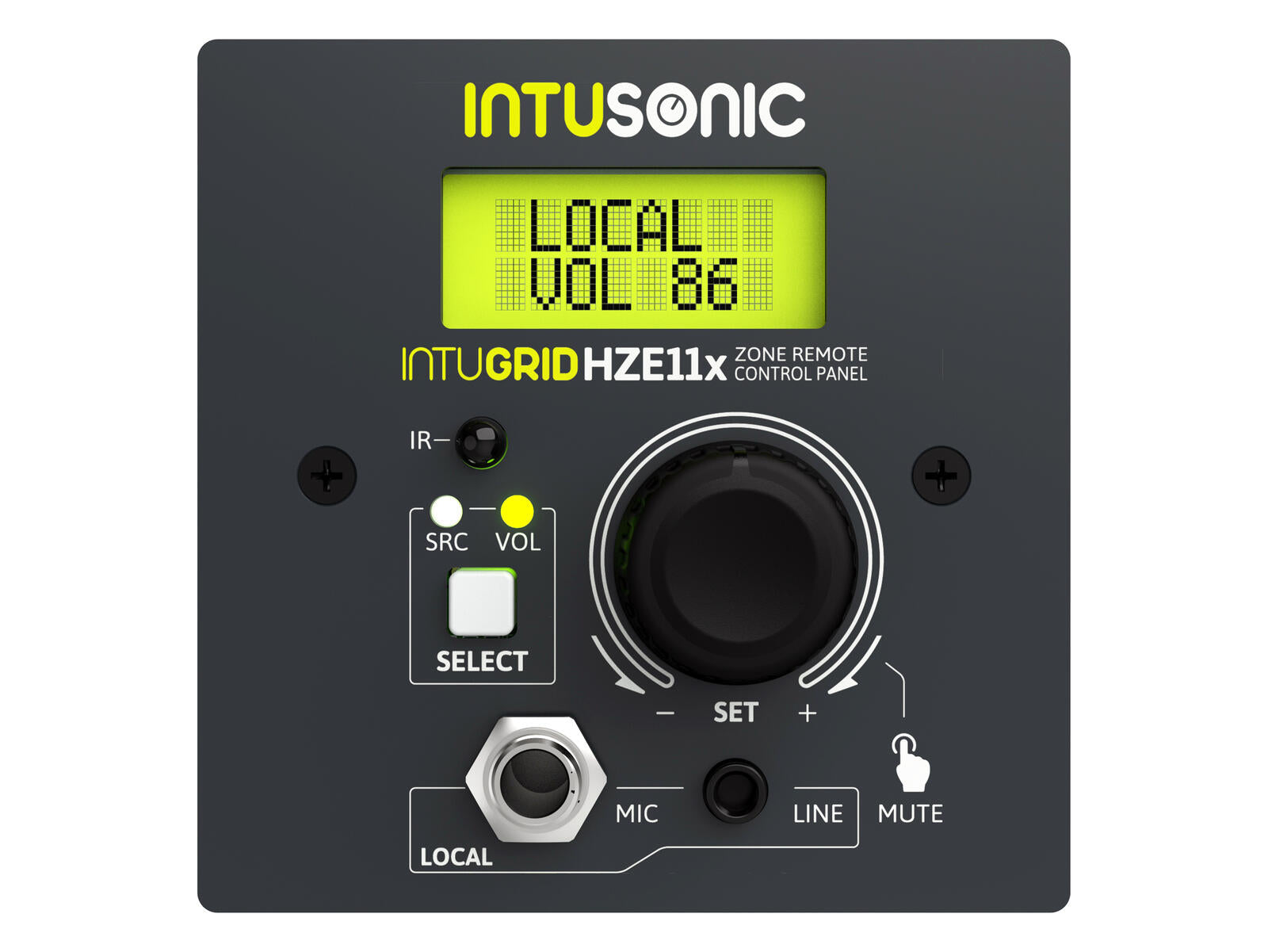 INTUSONIC HZE11+ Pannello di Controllo Remoto per Zone