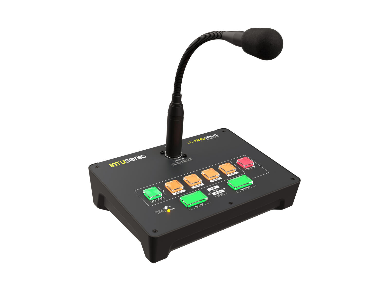 INTUSONIC HPA41 4-zone Paging Station