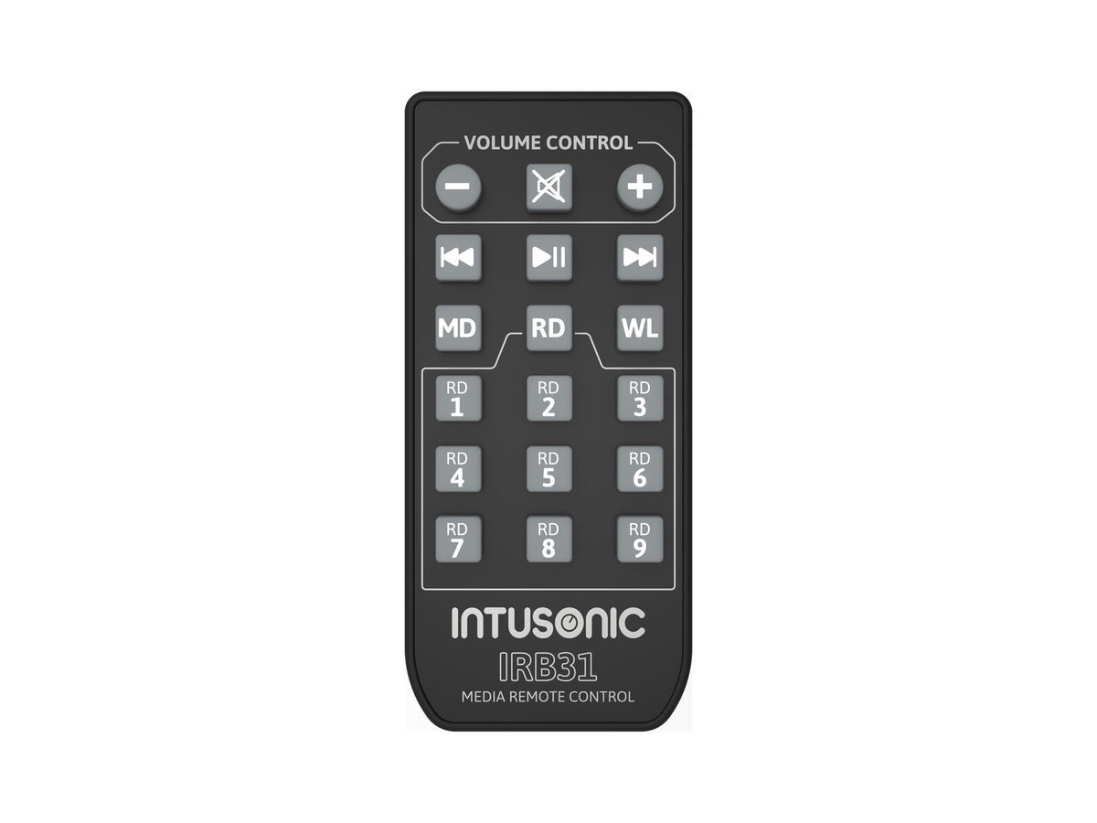 INTUSONIC IRB31 Remote Control
