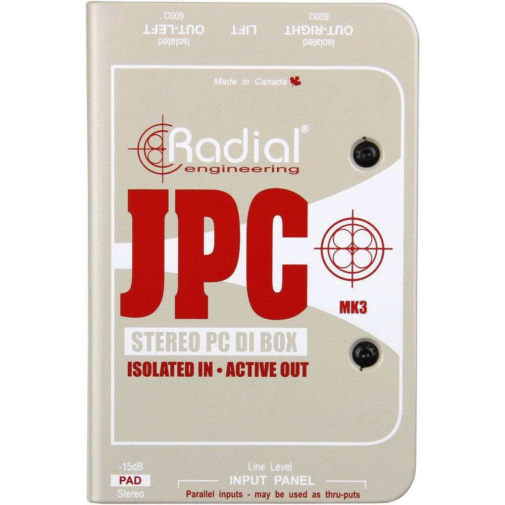 RADIAL ENGINEERING J-PC DI box attiva per computer