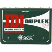 RADIAL ENGINEERING JDI DUPLEX DI box passiva stereo