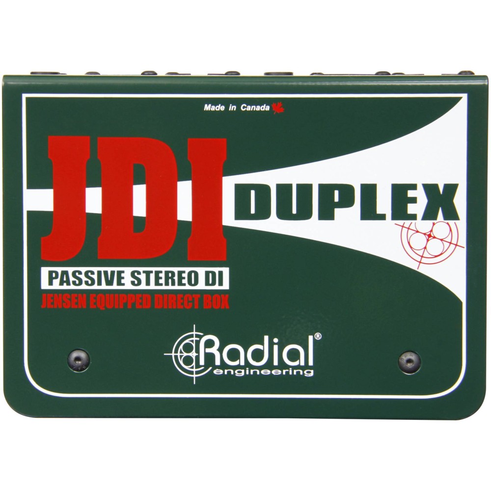 RADIAL ENGINEERING JDI DUPLEX DI box passiva stereo