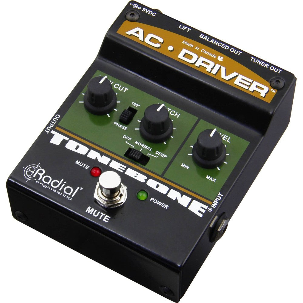 RADIAL ENGINEERING AC-DRIVER Preamplificatore a pedale per strumenti acustici