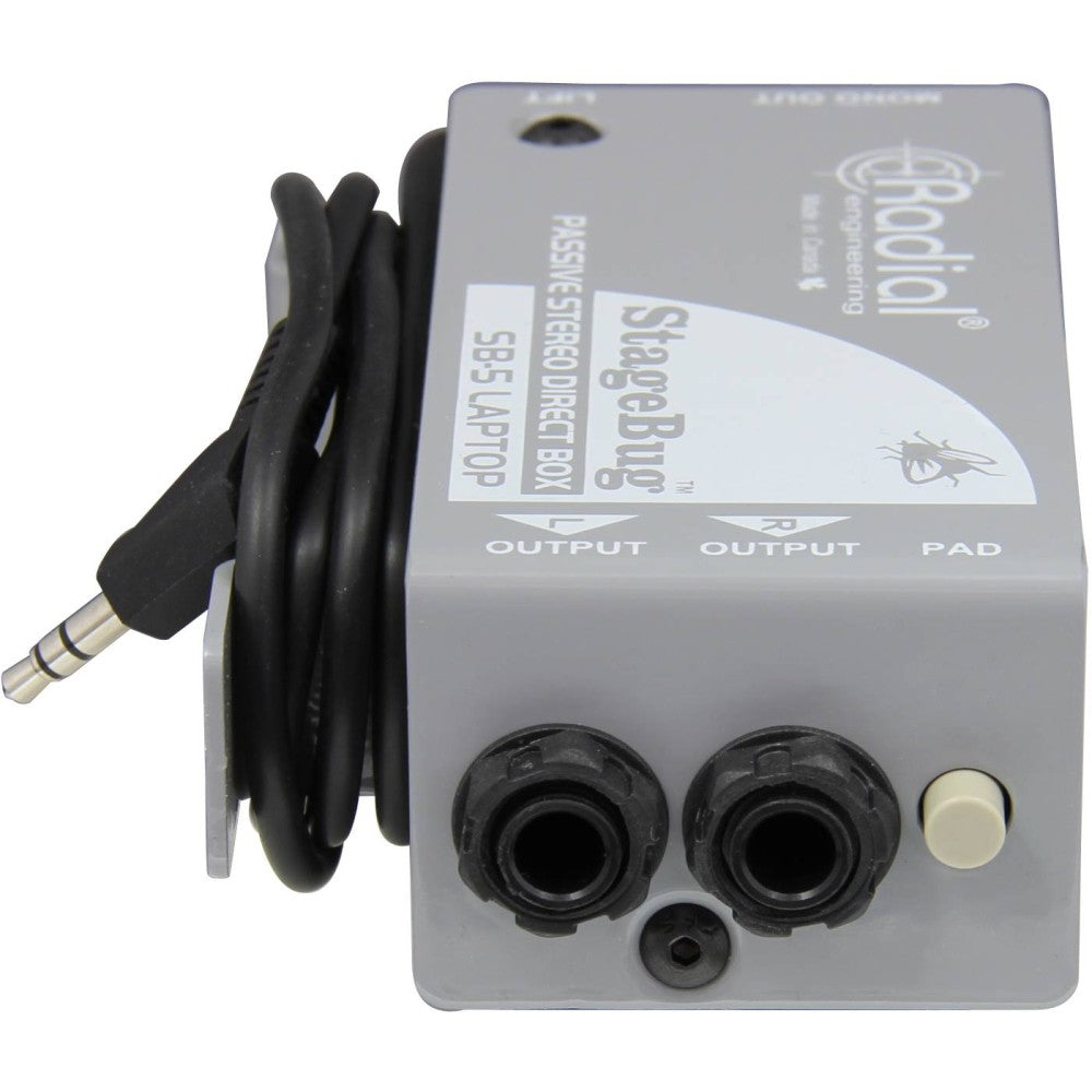 RADIAL ENGINEERING STAGEBUG SB5 Passive Laptop DI box