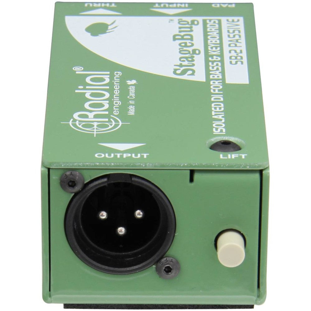 RADIAL ENGINEERING STAGEBUG SB 2 Passive DI box for bass and keyboards